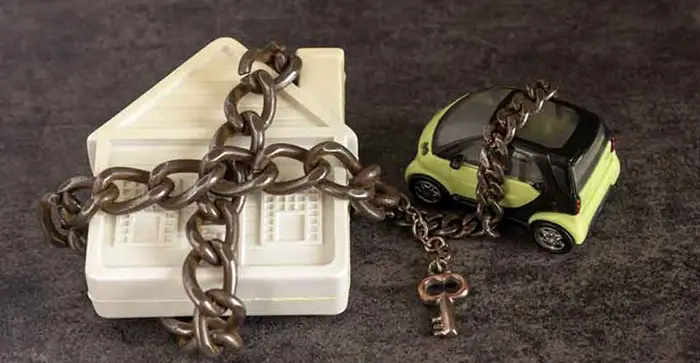 توقیف اموال ملک و خودرو